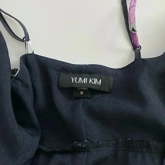 YUMI KIM Small Orchid Bliss Silk Wrap Endless Love Maxi Dress Cold Shoulder - Picture 5 of 8